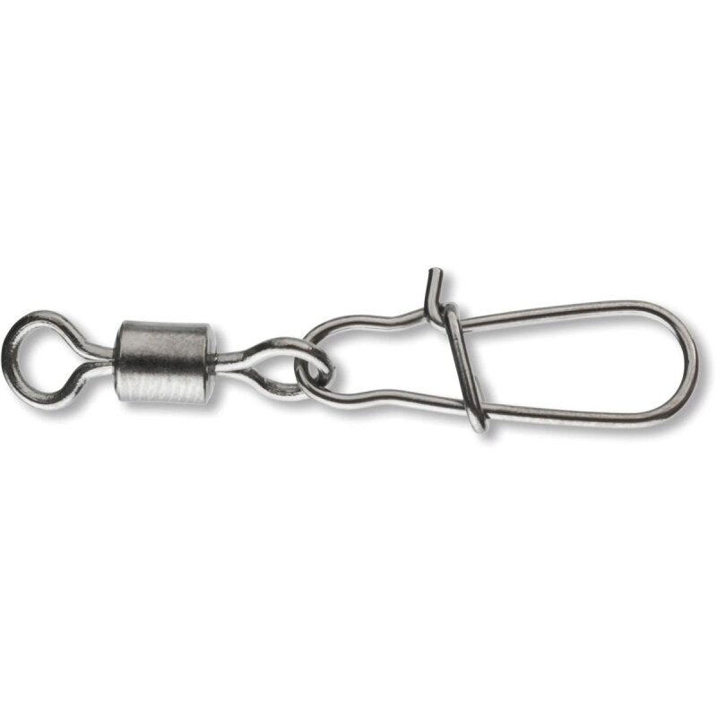 DAIWA Fast Lock Swivel Gr.6 13kg 10Stk. featuring durable metal construction with a secure locking mechanism for fishing terminal tackle.