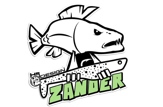 Hotspot Design - Sticker Zander cm 30x26