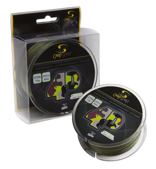 CARPSPIRIT - 4-D CAMO BRAID 0.21 3200M