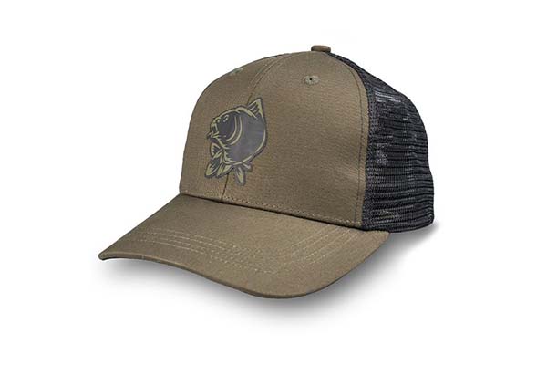 Make It Happen Trucker Cap Fish Logo