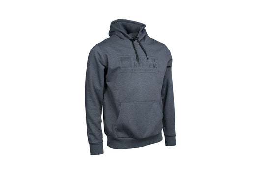 Make It Happen Coordinates Hoody Grey Marl