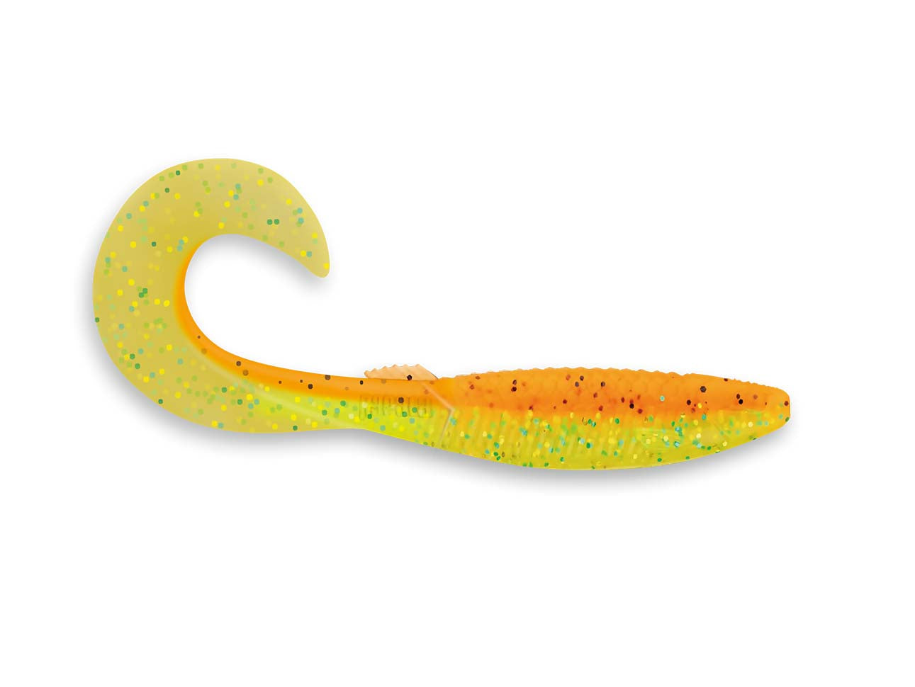 Rapala Crushcity The Curl 7.5 cm 4g Motoroil Chartreuse 8 Pieces