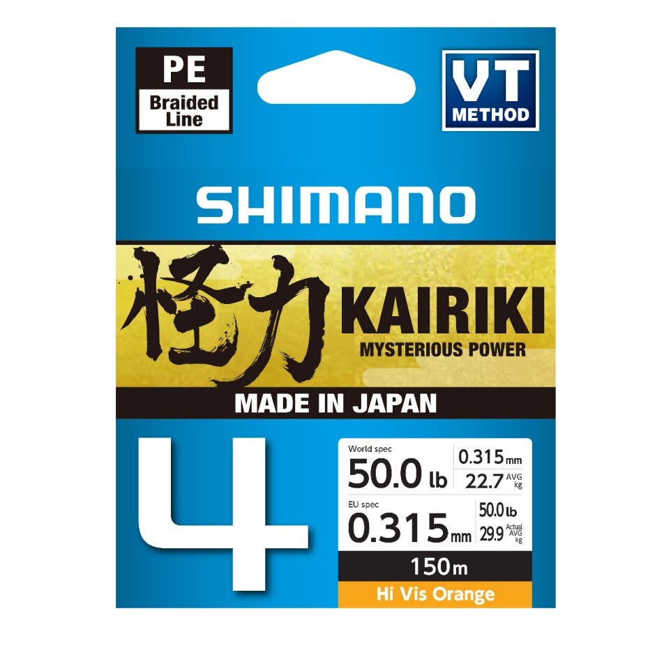 Shimano Kairiki 4 - 150m