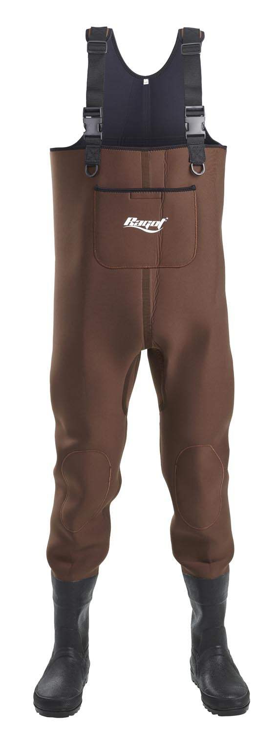RAGOT - WADERS NEO STAND. BROWN 46/47